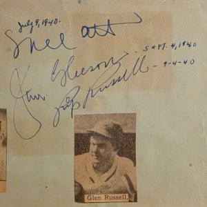 Mel Ott Signature