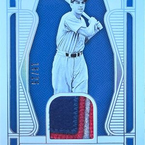 Lou Boudreau 2025 National Treasures Patch 18/25