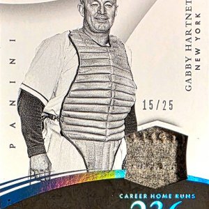 Gabby Hartnett Immaculate Jersey 15/25