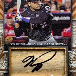 Mike piazza 2025 Museum bat barrel auto 5/10