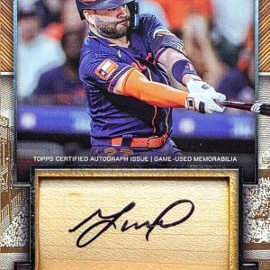 Jose Altuve 2025 Museum Bat Barrel Auto 2/10