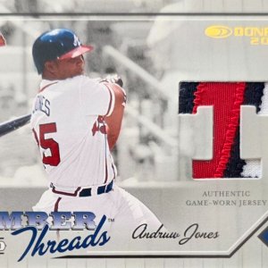 Andruw Jones 2003 Timber and Threads patch 26/275