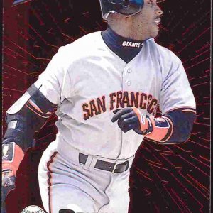 Barry Bonds Prism Red