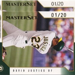 2003 donruss team heroes master set comparison