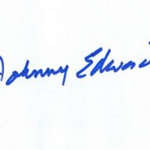 Johnny Edwards Index Card 1
