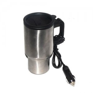 Free shipping 16OZ stainless steel Coffee font b Mug b font electric heating font b mug