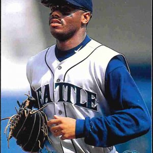 Ken Griffey Jr Platinum Blue