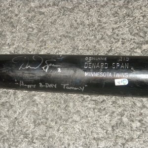 Game-Used Bat Auto