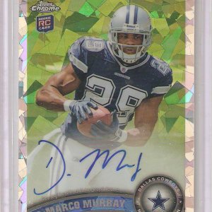 Demarco Murray Topps Chrome Atomic Crystal Refractor Autograph RC #173 (16/50)