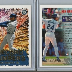1999 Topps Record Numbers Gold