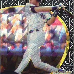 Derek Jeter Diffractor Pattern 3