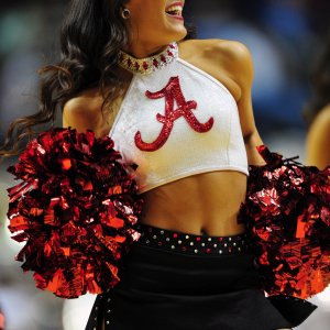 hot alabama crimson tide cheerleader