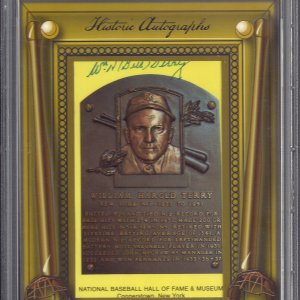 Bill Terry Auto PSA 8