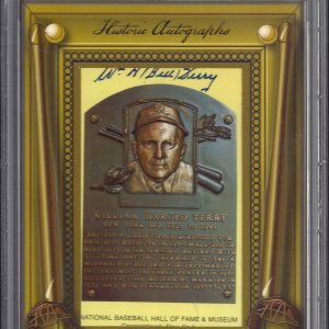 Bill Terry Auto PSA 10