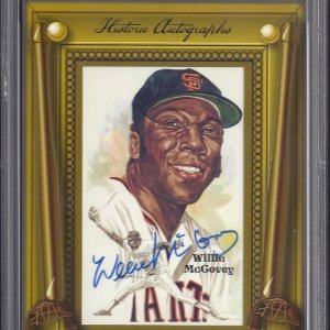 Willie McCovey Auto PSA 9