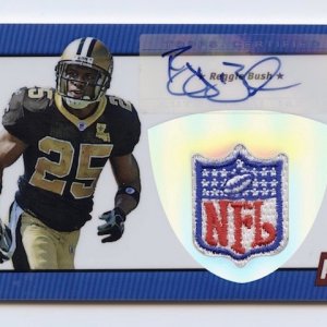 2006 Topps Paradigm Autographed NFL Logos #RB Reggie Bush 1/1