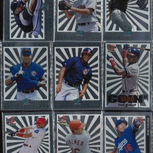 9 card lot Will Clark
