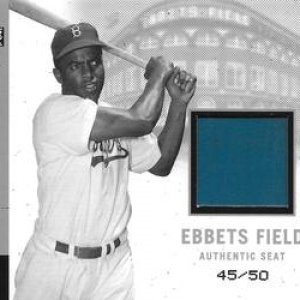 Jackie Robinson Game-Used Seat (Silver /50)