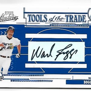 2005 Donruss Playoff Absolute Wade Boggs AU 20 of 25