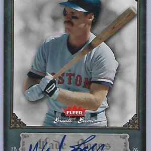 2006 Fleer Wade Boggs AU