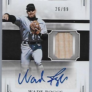 2017 Panini Wade Boggs AU GU