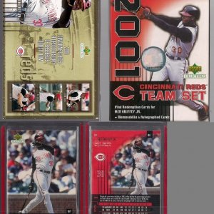 2001 UD Reds Set CL