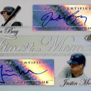 2007 Finest Rookie Finest Moments Autographs Dual Refractors BM