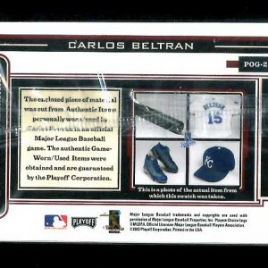 Beltran POG back