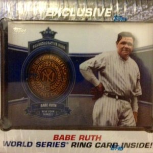 2012 Topps Baseball Ruth Variation #3