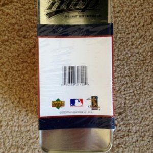 2003 Upper Deck MVP Tin