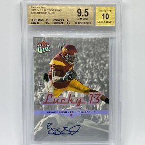 2006 Ultra Lucky 13 Autographs #203 Reggie Bush/25 BGS 9.5/10