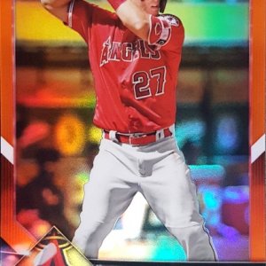 2018 Bowman chrome orange /25