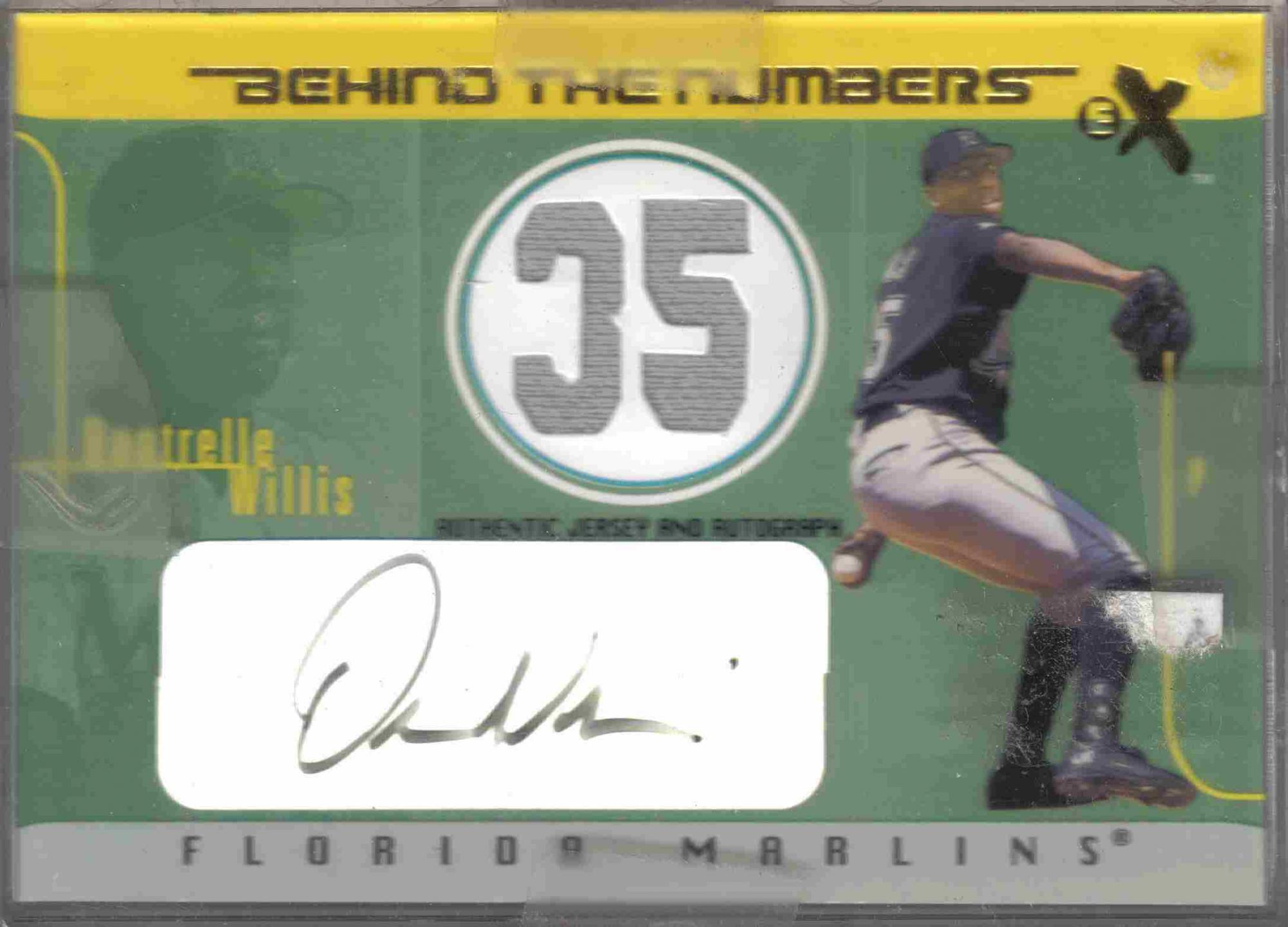 03 EX Behind The Numbers Jersey Auto 20of35