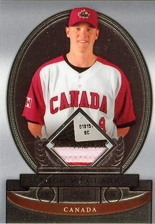 09 Sterling Weglarz WBC Patch w/MLB Holo