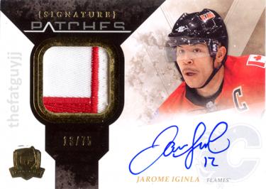 10 11 Cup Iginla Canada Flag Patch