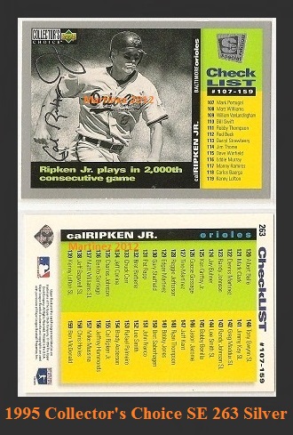 1995 Collector's Choice SE 263Silver.jpg
