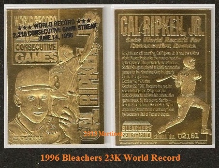 1996 Bleachers 23K World Record.jpg