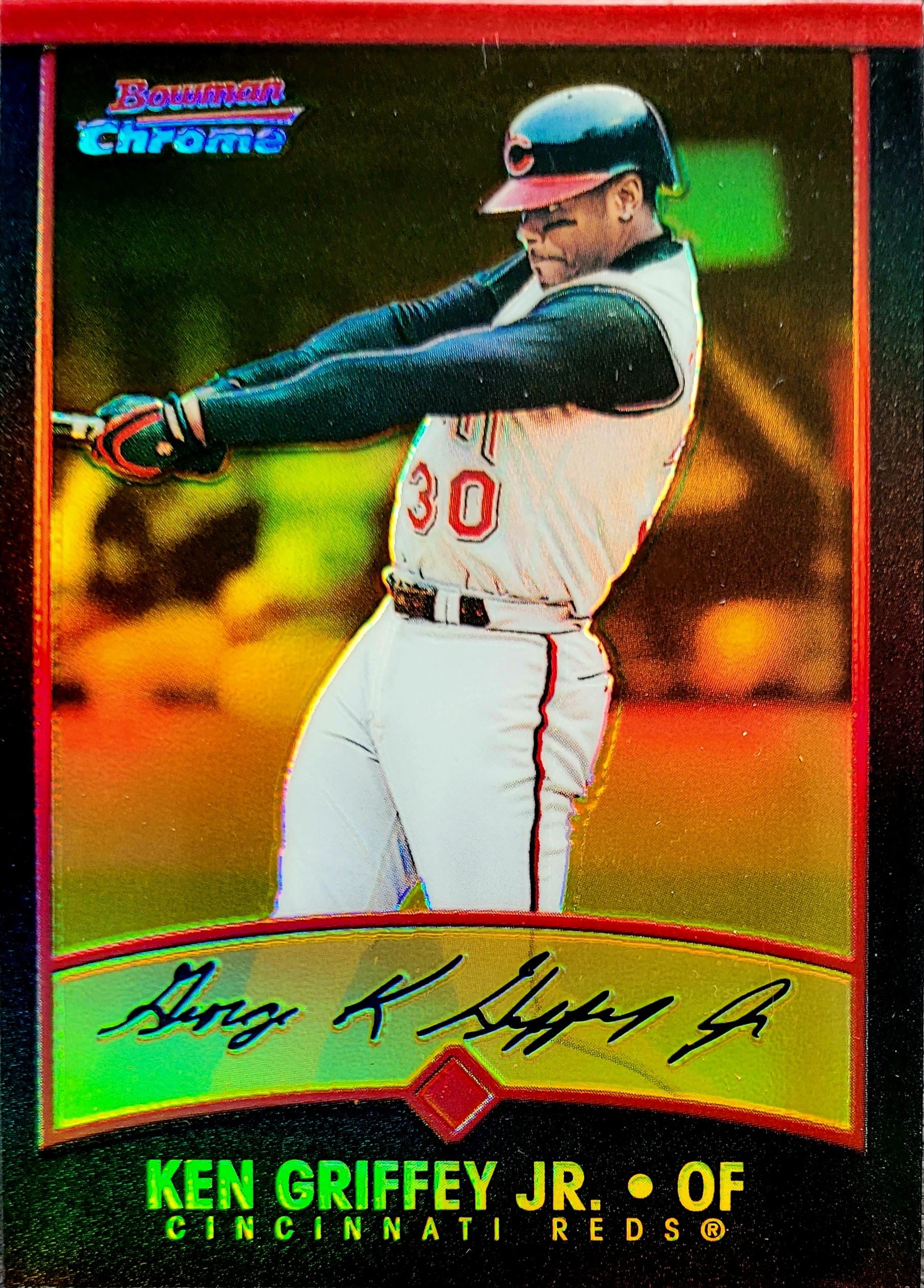 2001 Bowman gold refractor 26/99