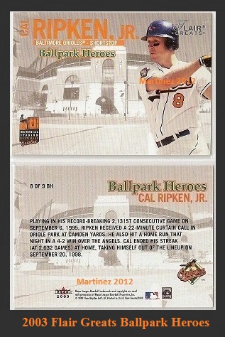 2003 Flair Greats Ballpark Heroes.jpg