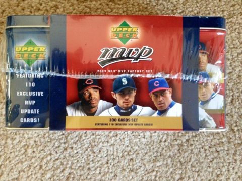 2003 Upper Deck MVP Tin
