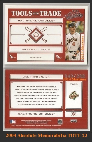 2004 Absolute Memorabilia TOTT-23Red.jpg