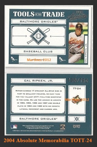 2004 Absolute Memorabilia TOTT-24Green.jpg