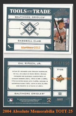 2004 Absolute Memorabilia TOTT-25Green.jpg