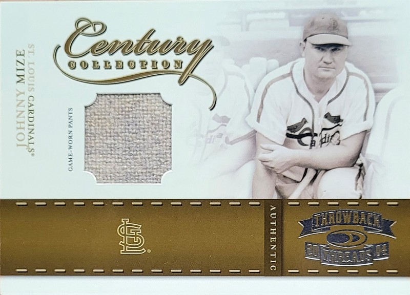 2004 Century Collection Johnny Mize Jersey