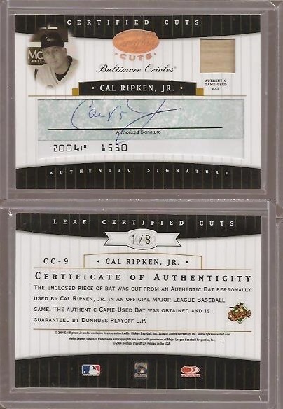 2004 Leaf Certified Cuts Check Material Green CC-09.jpg
