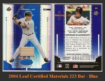 2004 Leaf Certified Materials 223Blue-Bat.jpg