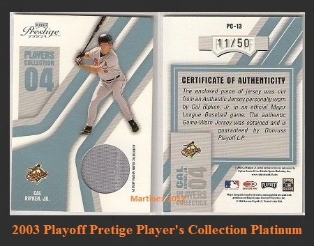 2004 Playoff Prestige Player's Collection Platinum (Gry).jpg