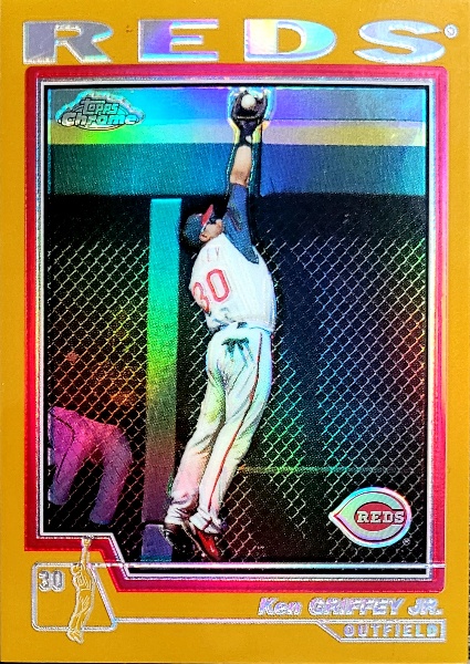2004 Topps Gold refractor