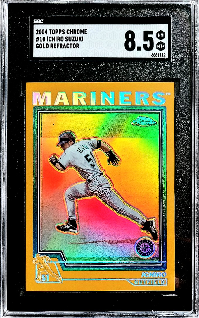 2004 Topps gold refractor