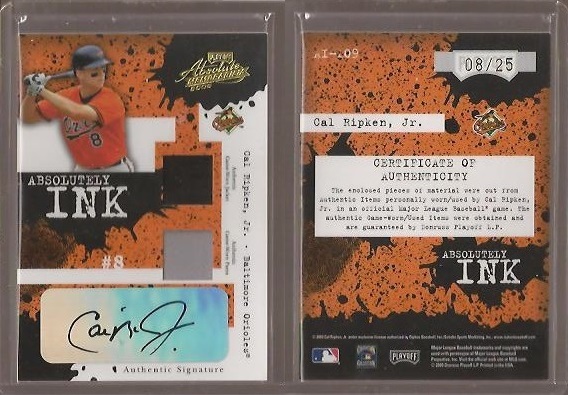 2005 Absolute Memorabilia Absolutely Ink AI109.X2Swatch.25.jpg